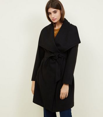 new look wrap coat