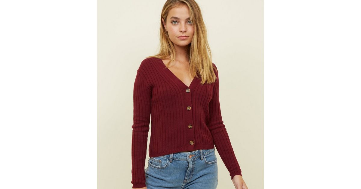 Bird Horn Buckle Loose Warm Cardigan