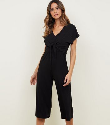 new look black jumpsuit sale