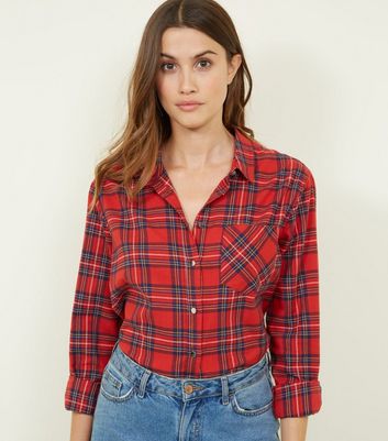 Red Check Shirt | New Look
