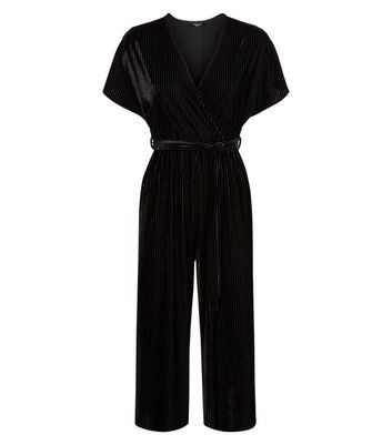 velvet petite jumpsuit