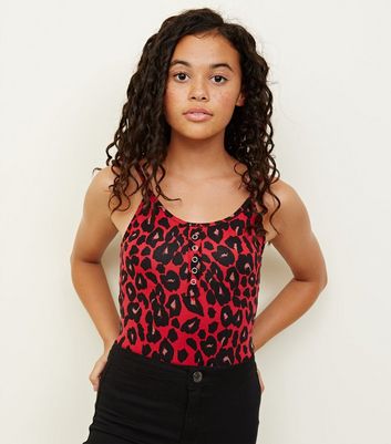 red bodysuit new look