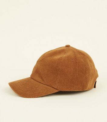 Brown Corduroy Cap | New Look