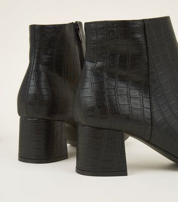 new look ankle boots wide fit