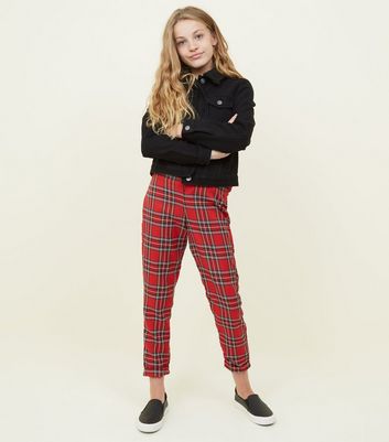 Pantalon a carreau ado Clearance