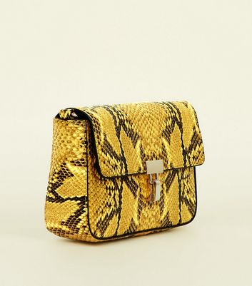 mustard handbag new look