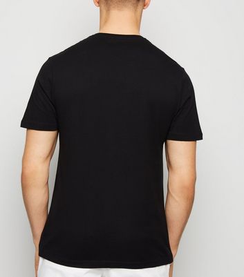 Image of Black Crew Neck T-Shirt New Look