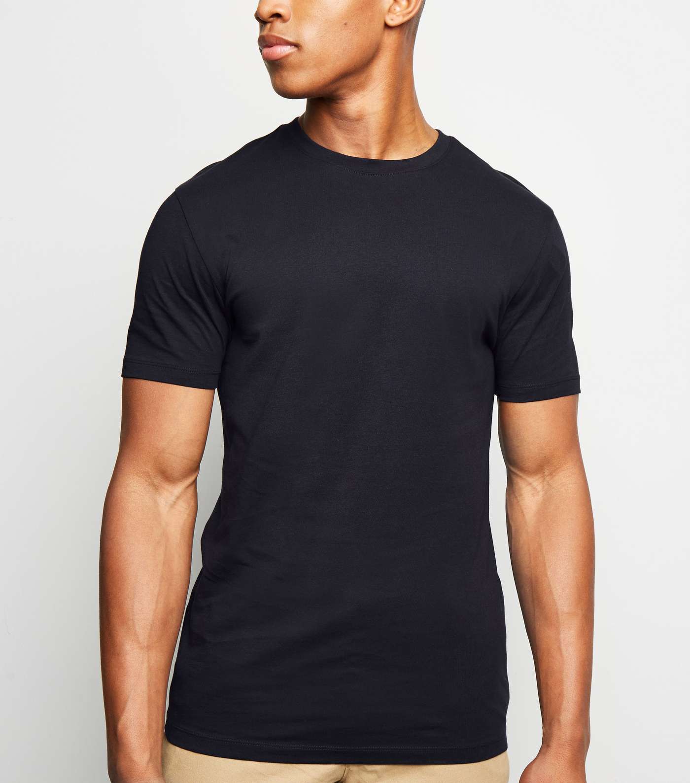 Navy Muscle Fit T-Shirt