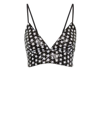 black star bralette