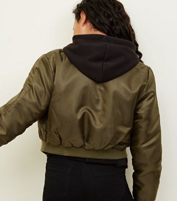 new look girls bomber jacket