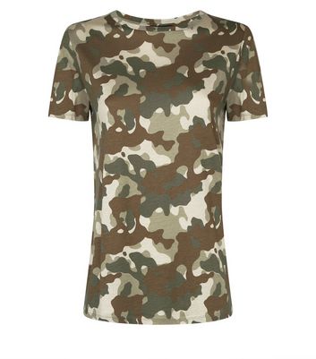 Camouflage t shirt dames new arrivals