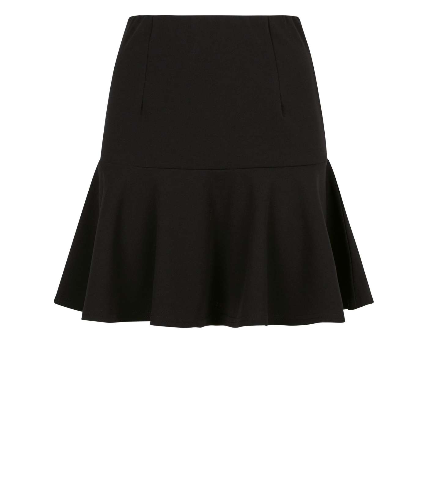 Cameo Rose Black Frill Hem Mini Skirt Image 4