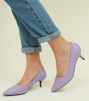 new look lilac heels