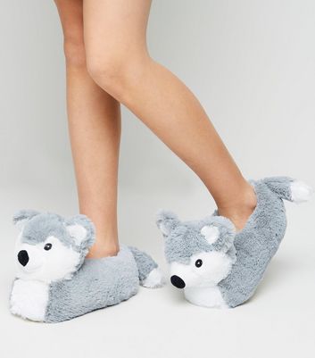 fur slippers for girls