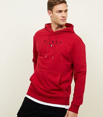 new look mens black hoodie