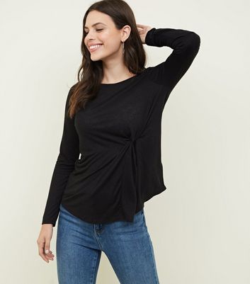 long sleeve black shirt outfit