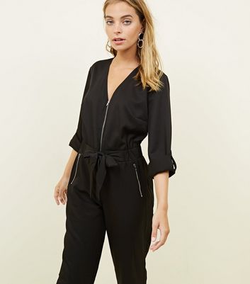 black boiler playsuit