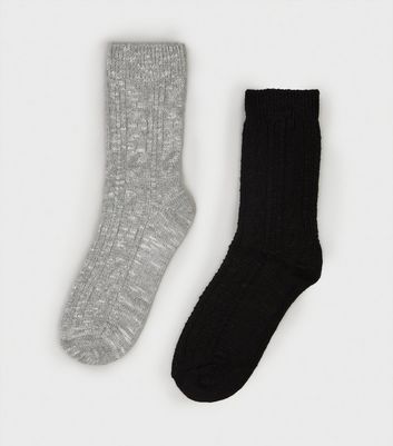 grey boot socks