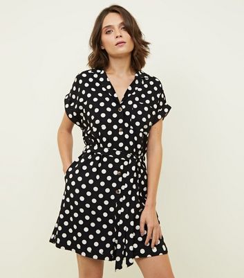 Black spot playsuit Outlet