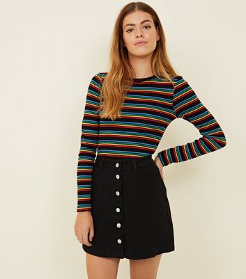 new look striped blouse