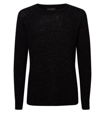 Chenille shop black jumper