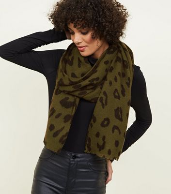 New look leopard 2025 print scarf