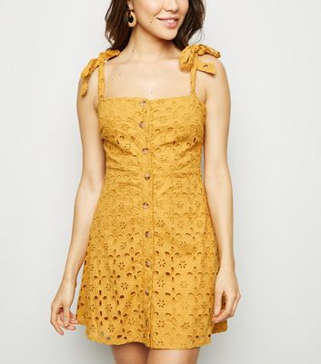 new look broderie dress