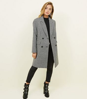 petite houndstooth jacket