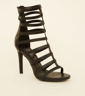 new look gladiator heels