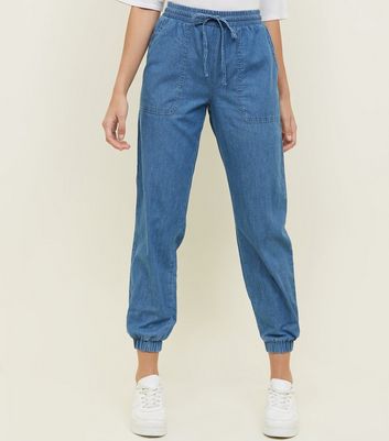 denim look joggers
