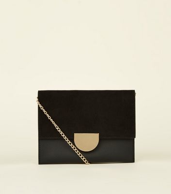 black mini cross body bag