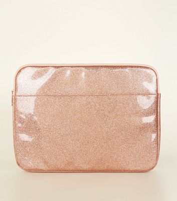 laptop bag rose gold