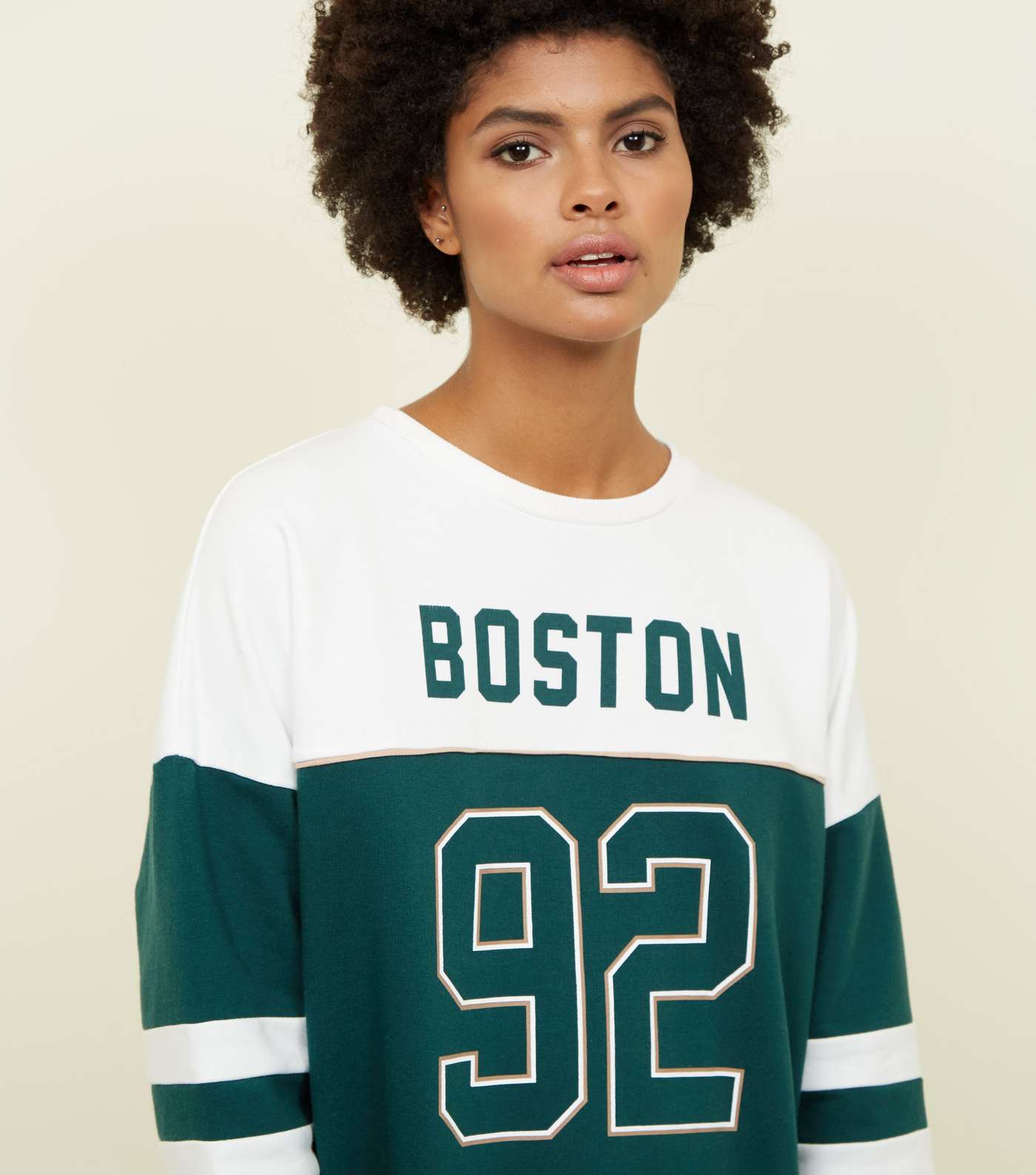 Green Boston 92 Longline Sweatshirt Image 5