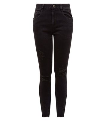 new look girls black jeans