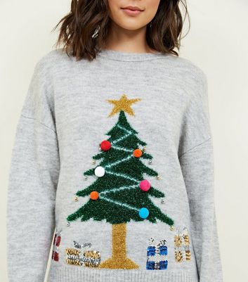 christmas tree jumper