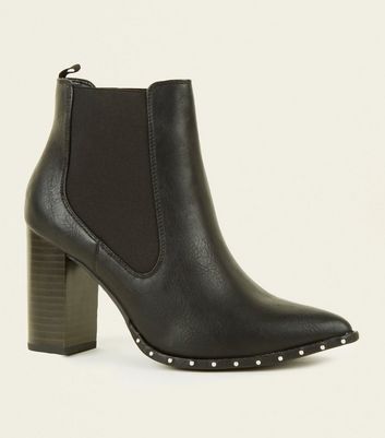 new look studded boots