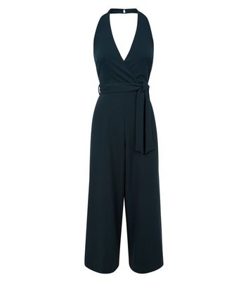 new look halter neck jumpsuit