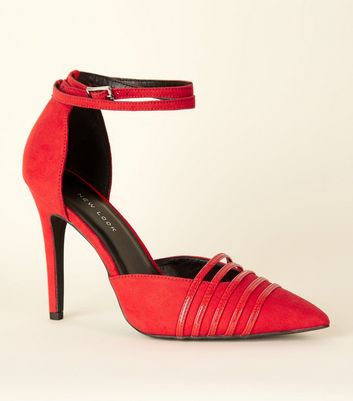 red heels new look