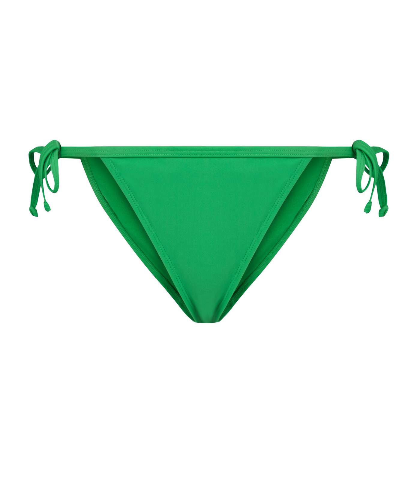 Green Tie Side Bikini Bottoms  Image 4
