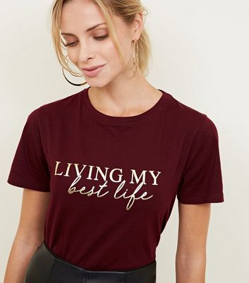 living my best life t shirt