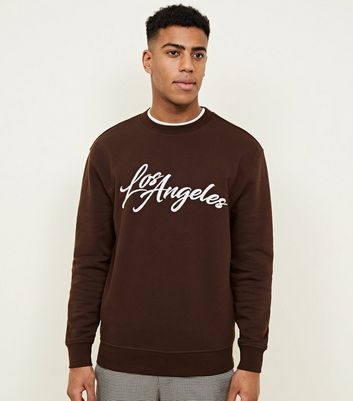 dark brown sweatshirt