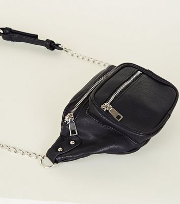 black bum bag new look