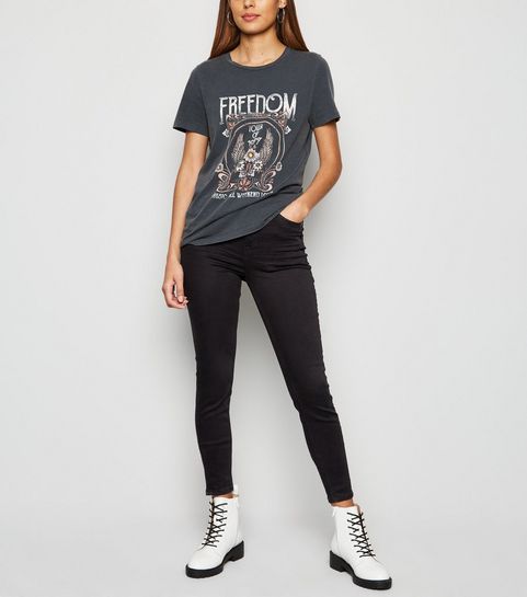 Black 'Lift & Shape' Skinny Jeans