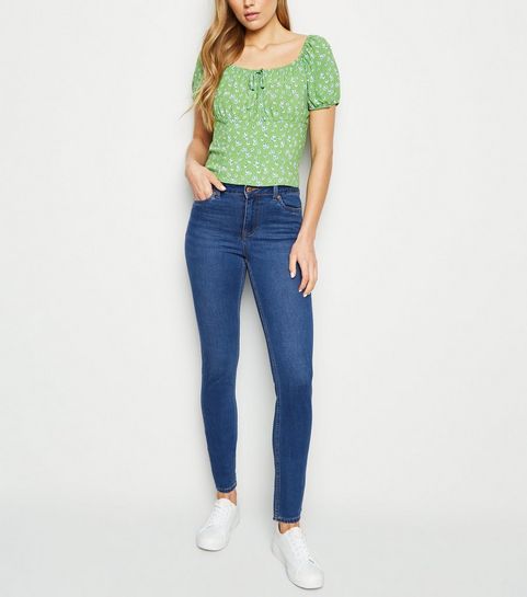 Blue Super Soft Super Skinny India Jeans