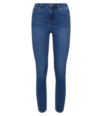 Blue Mid Rise India Super Skinny Jeans 