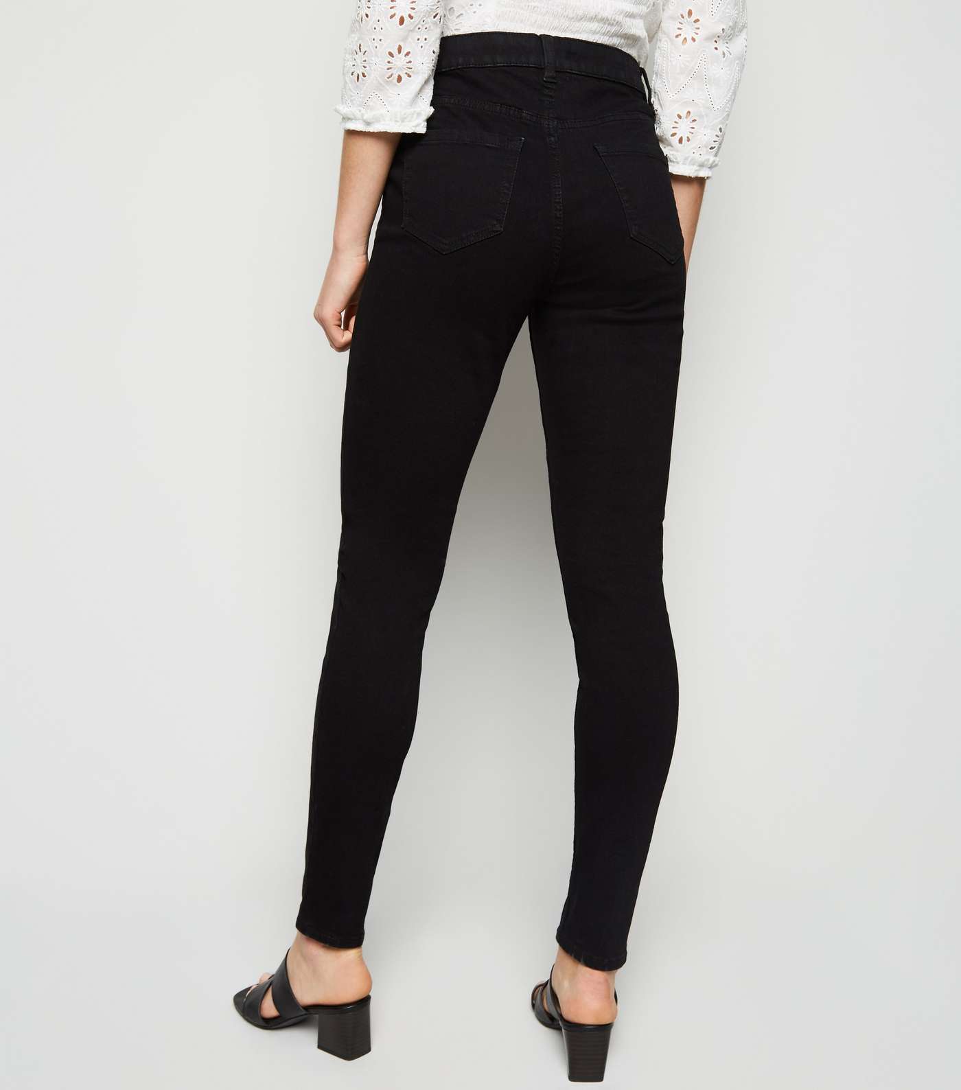 Black Jenna Skinny Jeans Image 3