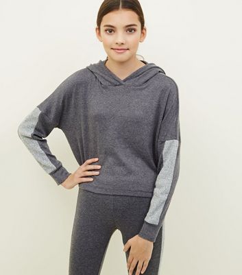 girls gray hoodie