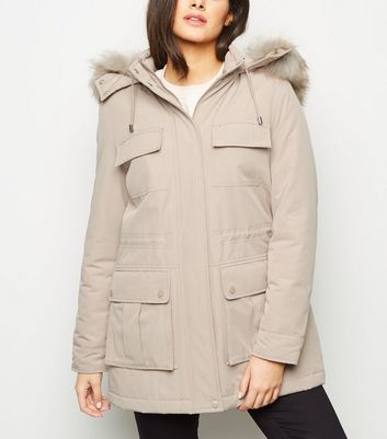 new look shearling jacket