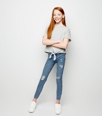 new look girls skinny jeans