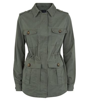 Buy Women's Jackets Green Utility Coatsandjackets Online | Next UK
